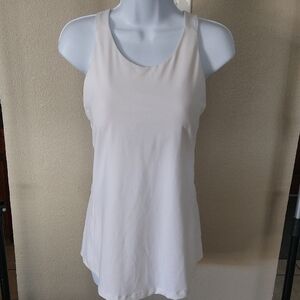 All in Motion White Sleeveless Tank Top